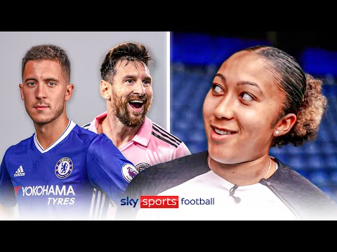 Lionel Messi or Prime Eden Hazard? | Quickfire Questions with Chelsea&#039;s Lauren James!