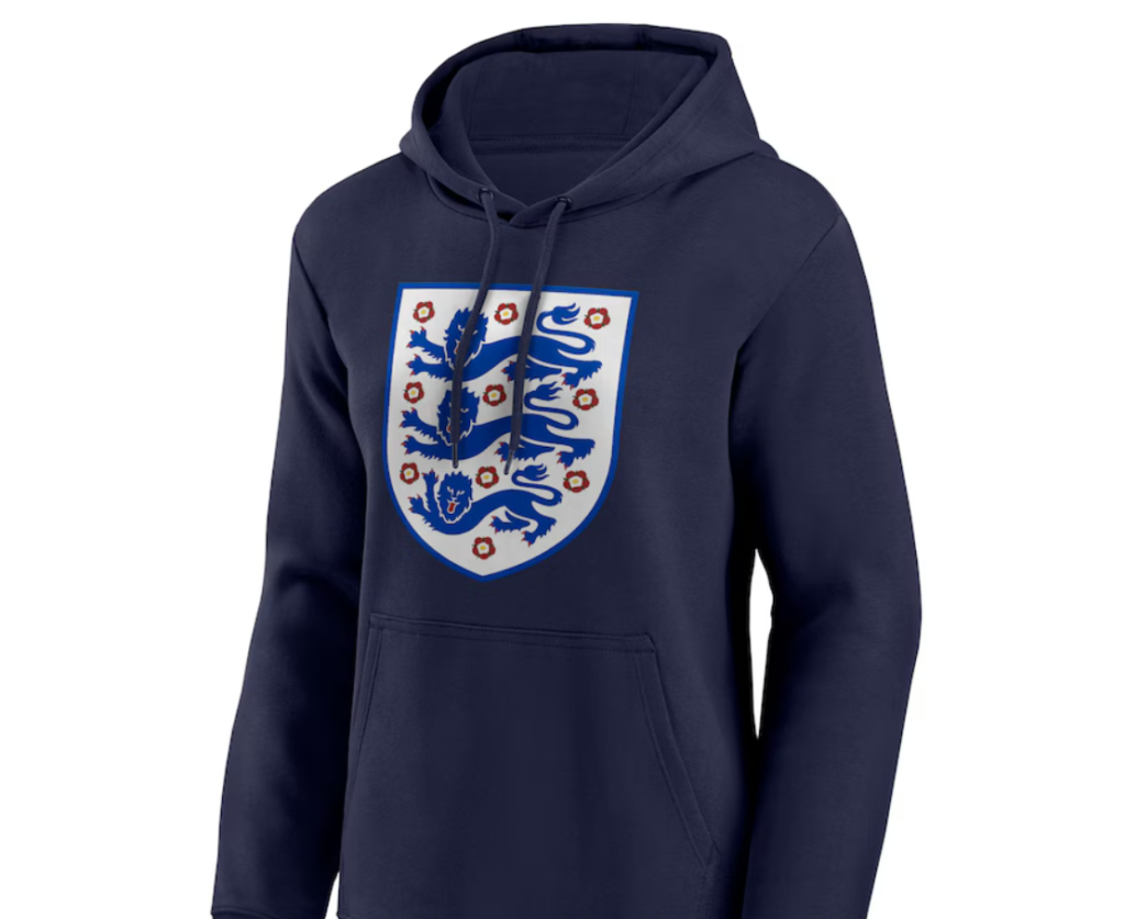 England Essentials Large Crest Hoodie
