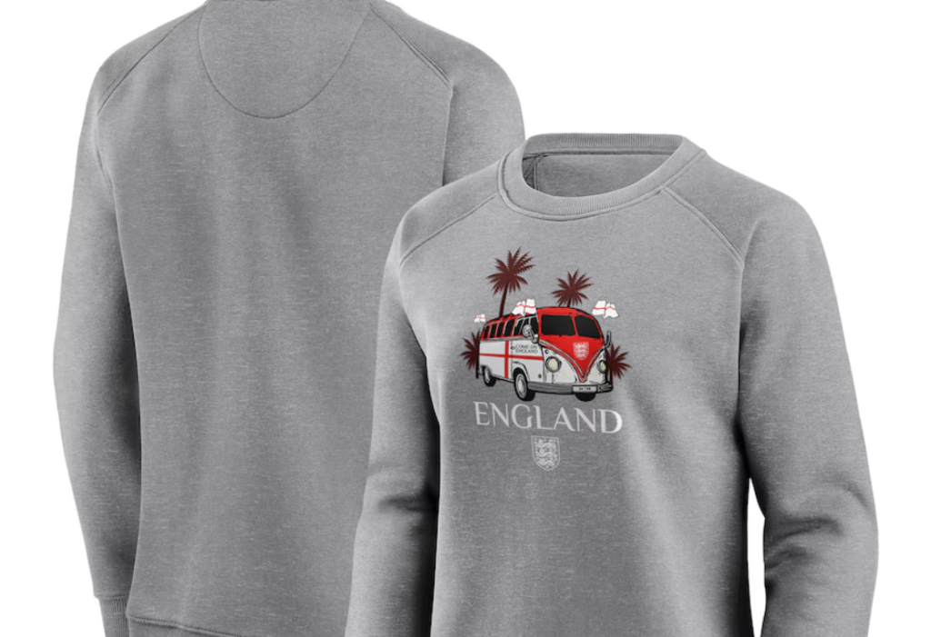 England Tour Graphic Crew Sweatshirt