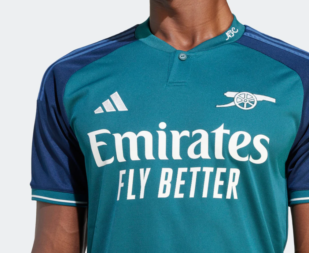 Foudys Arsenal Third 23/24 Straight Fit Adidas Stadium Shirt