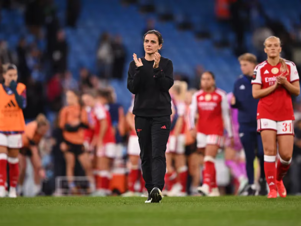 Renee Slegers after Arsenal's loss to Manchester City